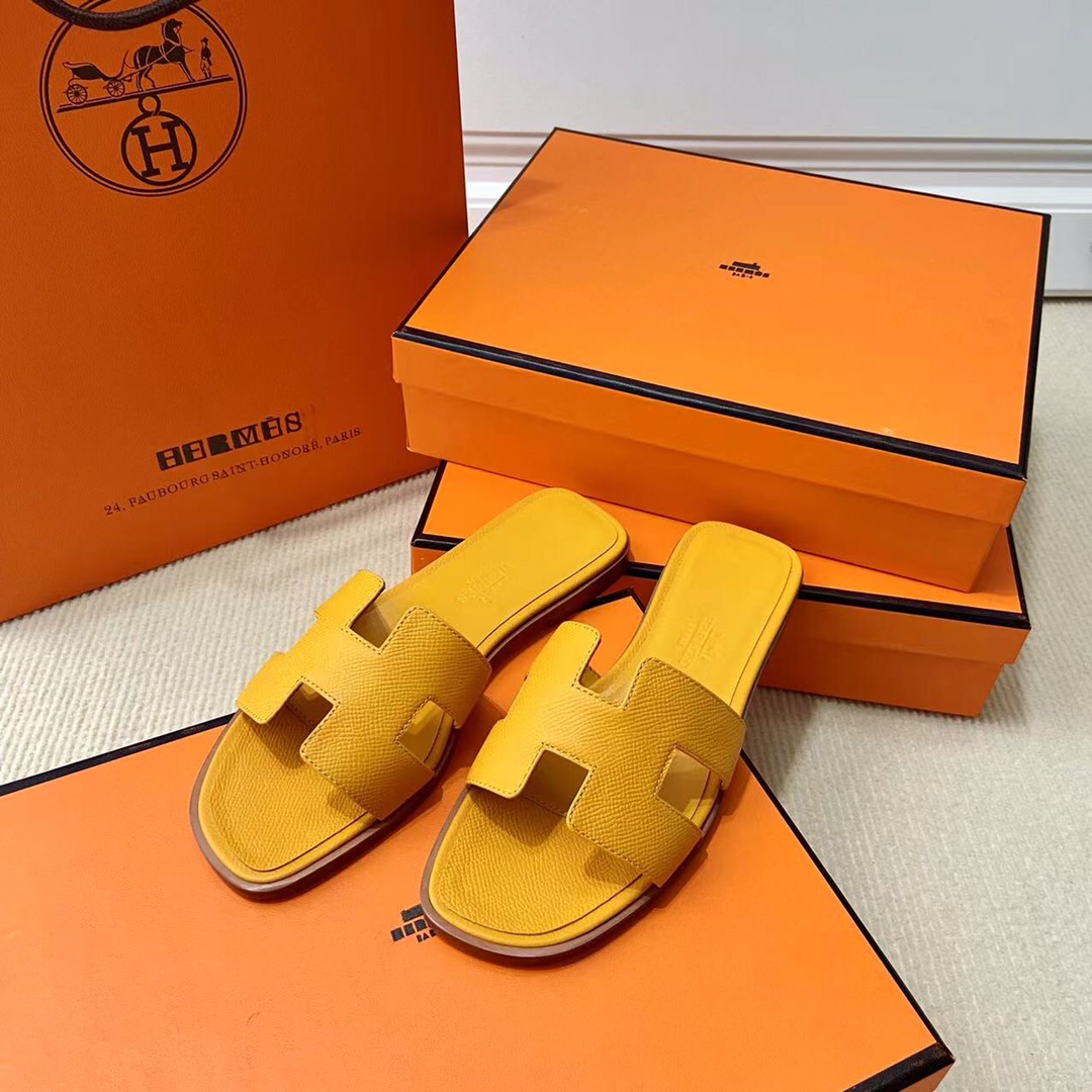 에르메스 올수공 오란 슬리퍼 샌들 앱송 30